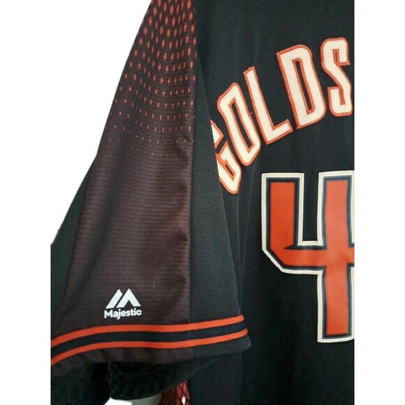 Rare Paul Goldschmidt #44 Majestic Cool Base Arizona Diamondsbacks Jersey Sz 2XL - Picture 2 of 8